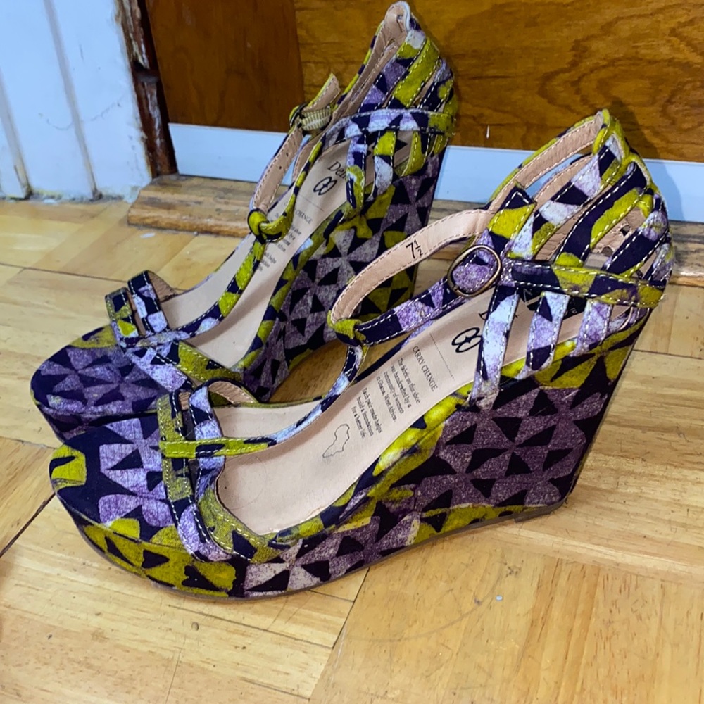 BC + Della Wedge Sandal
